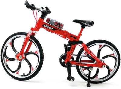 Miniatuur BMX Speelgoed Vingerfiets - Metalen Mountainbike Model