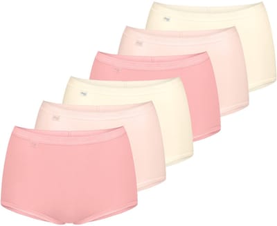 sloggi Dames maxi slip 6 pack Basic+