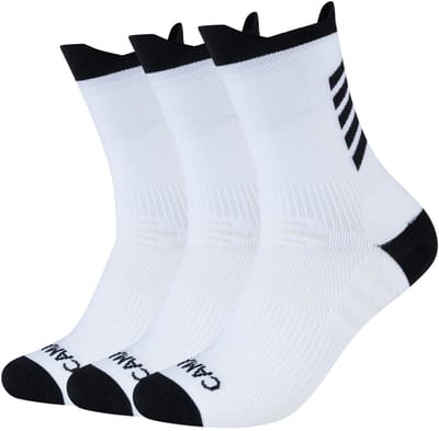 camano, Sportsokken, functionele sokken, multipack, 3-pack, 3 paar sokken, anatomische pasvorm, hardlopen, wandelen, sportief actief, aangenaam voetklimaat, functioneel garen.
