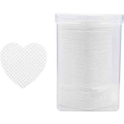 200 stuks wegwerpbare pluisvrije papieren katoenen doekjes wimperextensions lijmverwijderaar pads reinigingsdoekjes cosmetica make-up tools