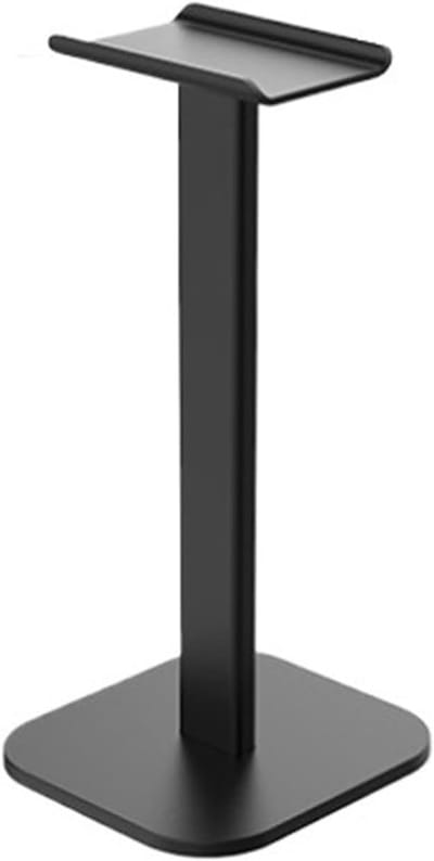 Hoofdtelefoonstandaard - Koptelefoonhouder Oortelefoonstandaard - Bureau Organisatie - Stevige Antislip Basis - 21.7x10x10cm - Zwart