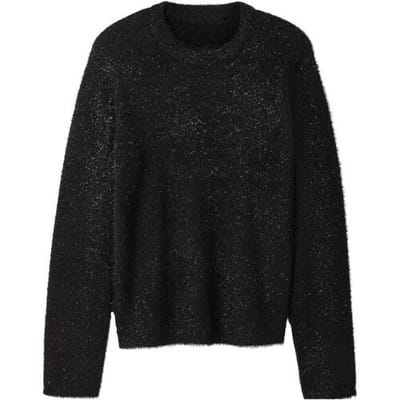 ESMARA Gebreide dames trui (Zwart, XS (32/34))