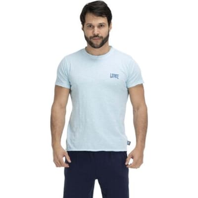 T-shirt Korte Mouw Leone 1947 Man Short Sleeves Beach