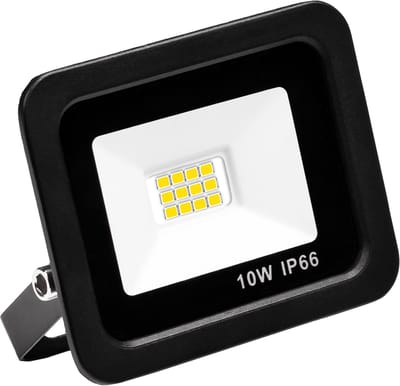 LED Breedstraler 2 stuks 10W 6000K Koud wit IP66 1000 lumen Kantelbaar