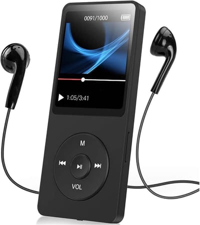 DailySupplies® MP3 Speler Bluetooth - FM-Radio - Zwart