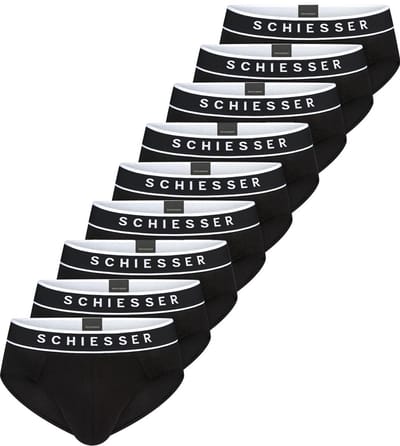 Schiesser Heren rio-slip / onderbroek 9 pack 95/5 Cotton