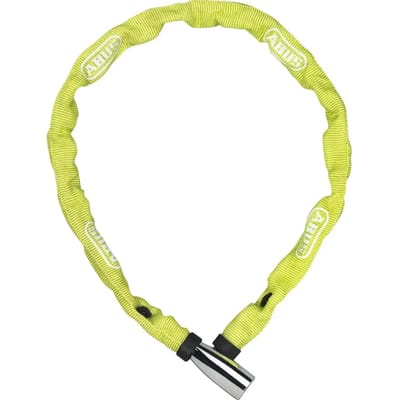Fietsslot ABUS Kettingslot - 1500 Web - Security level 3 - limoen - 60 cm - Geschikt voor kinderfietsen