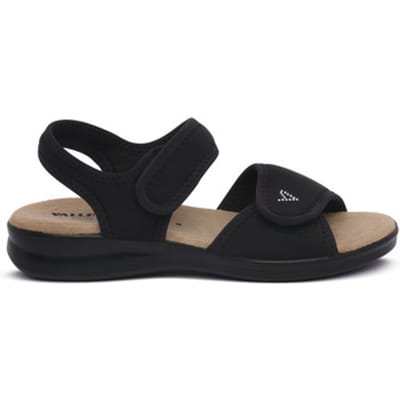 Platte sandalen Valleverde NERO
