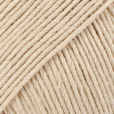 DROPS Safran Uni Colour - 64 lichtbeige - Katoen Garen