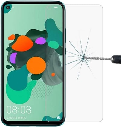 Screenprotector Geschikt voor: Huawei Mate 30 Lite Screen Protector [1-Pack] Tempered Glas