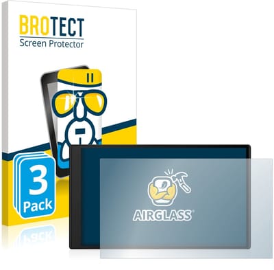 Screenprotector 3 Stuks voor Garmin DriveSmart 76 Beschermglas transparant
