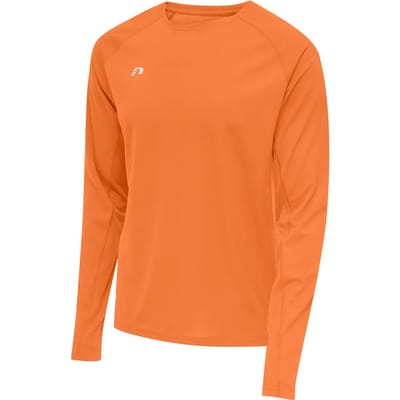 Newline Core Running LS Shirt Heren - sportshirts - oranje - Mannen
