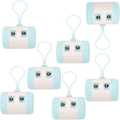 Brei Teller Set - Rij Teller - Rijen Tellen - Eenvoudig Draaien - 7 Stuks - Blauw