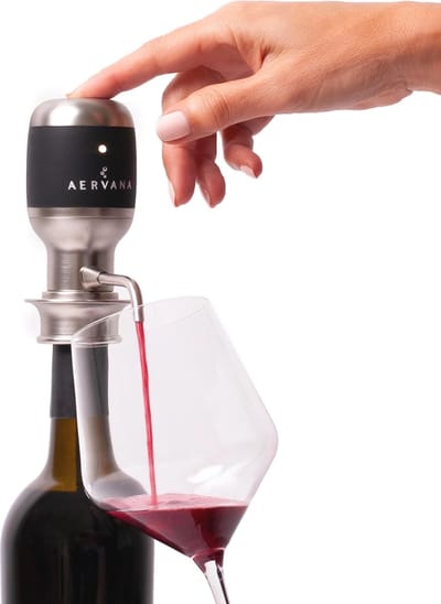 Elektrische wijnbeluchter en schenktuit - Luxe luchtdecanter voor rode en witte wijn 750 ml tot 1,5 l