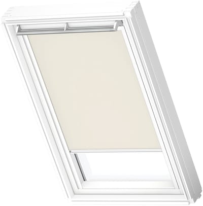 VELUX Origineel Verduisterend Rolgordijn (DKL) Wit Kozijn, PK04, Beige