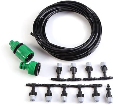 Zeynomax - Micro Nozzle Spray Set - Druppelirrigatiesysteem - 5 meter
