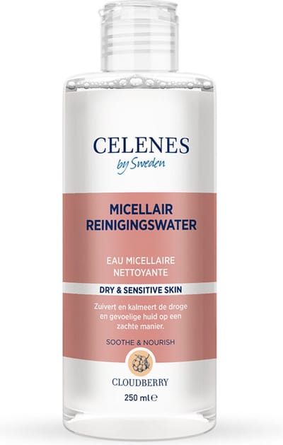 Celenes Bergbraam Micellair Reinigingswater Droge / Gevoelige Huid - 250 ml