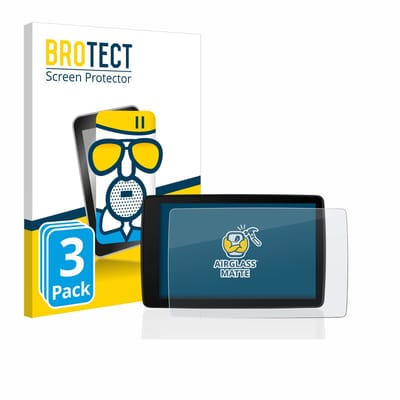 BROTECT - Screenprotector voor BMW Motorrad Navigator VI - Folie Beschermfolie Beschermglas matte 3 Stuks
