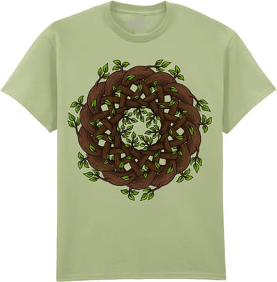 Keltische Knoop Boom Celtic Knot Tree Branches The Coloured House T-shirt M