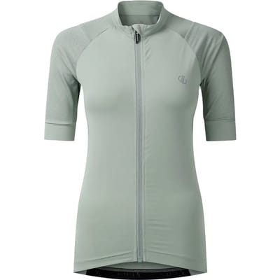 Dare2B dames fietsshirt met korte mouwen en bliksemmotief