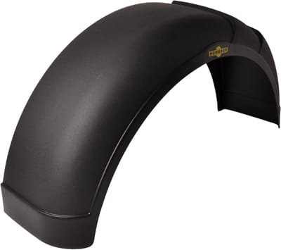 Humbaur kunststof spatbord 14 inch - links - 790x210x350 mm