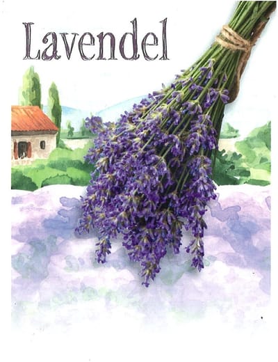 100 - Premiumzakjes- uitdeelzakjes- weggeefzakjes - Sluisgarden - Lavendel zaden