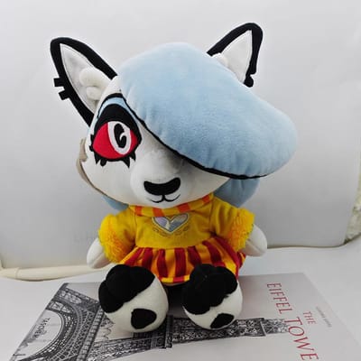 Film Evil Boss Loona Pluche Poppen Cartoon Hazbin Loona Knuffels Verjaardag Vakantiecadeau Peluche 25Cm Feest Huisdecoratie