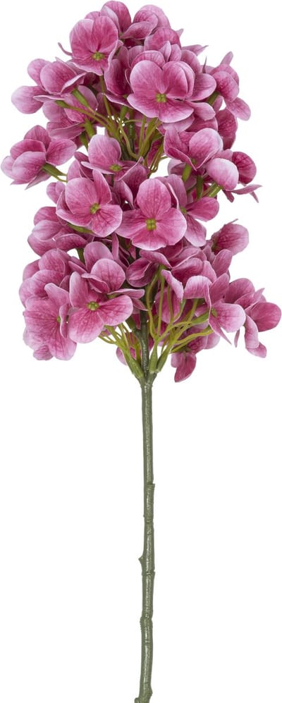 Easyplants | Kunstbloem Sneeuwbal Real Touch Roze 58 cm | Zijde | Nepbloemen | roze | Onderhoudsvrij | Kant-en-klaar