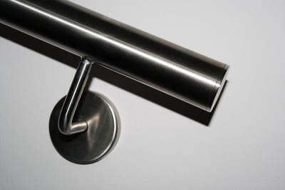 RVS Leuning 42,4 mm Diameter Gepolijst Satijn - 2700 mm Lengte
