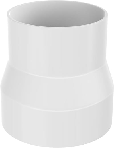Reduceradapter van 110mm naar 100mm voor ventilatiebuizen, geschikt voor buisventilatoren en luchtkanalen