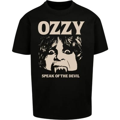 Dikke oversized T-shirt Merchcode Ozzy Osbourne - Speak Of The Devil