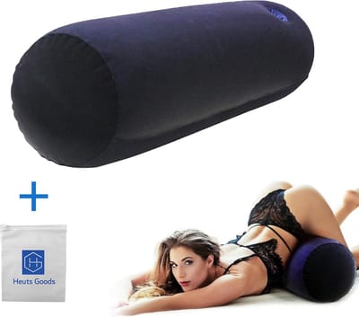 Heuts Goods Sex Kussen® - Sex Kussen - Cilinder - Sex Meubel - Sex Pillow - Seksspeeltjes voor koppel - Opblaasbaar Seks Kussen - Voor Mannen & Vrouwen - Seksspeeltjes