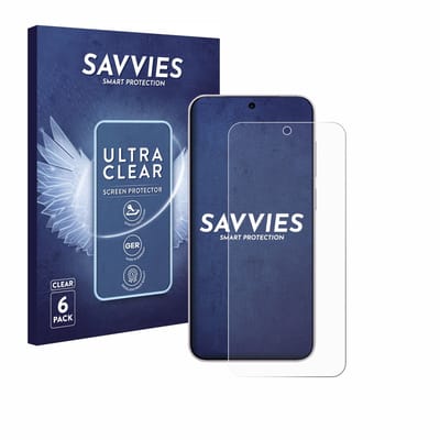 Savvies - Screenprotector voor Vivo X300 - Folie Beschermfolie transparant 6 Stuks