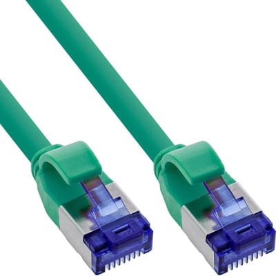 SFTP CAT6a slimline flexibele netwerkkabel | TPE LSZH | groen | 0,30 meter