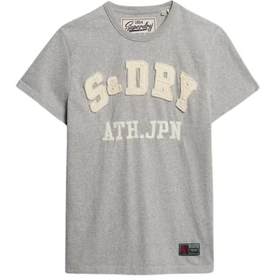 Superdry - Vintage Athletic T-shirt met korte mouwen - Heren - T-shirts