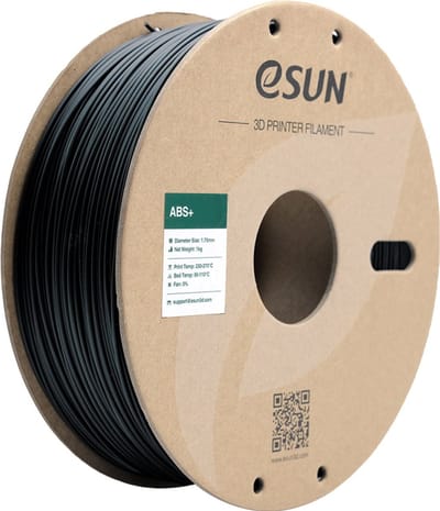 eSun ABS+ 1kg Black - 1.75mm - 3D printer filament