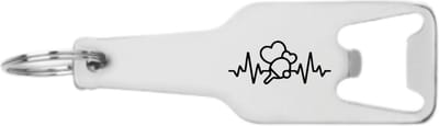 Akyol - badminton flesopener - Badminton - sporters - inclusief kaart - sport cadeau - sporten - badminton cadeau - leuk kado voor je sporter om te geven - 105 x 25mm