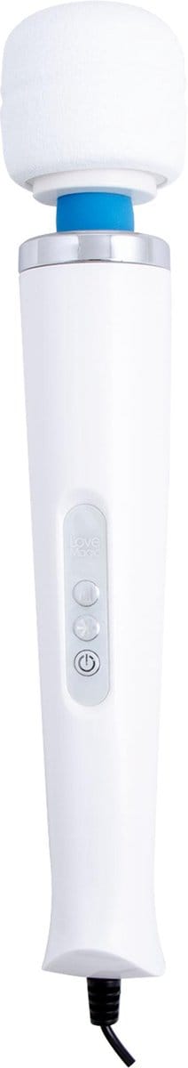 Love magic® Wand 20 standen Vibrator USB oplaadbaar en 230 Volt. draadloos/ wireless -WIT