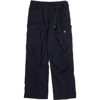 MLB New York Yankees SS26 Pantalon Cargo Large Couleur Unie Coque Fraîche Pantalon Unisexe 3AWPB0761-50BKS L black