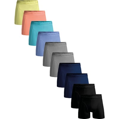 Muchachomalo Boxershort Heren – 10 Pack – 95% Katoen – Heren Ondergoed – Kleding – Stevig Ondergoed – Onderbroeken Heren