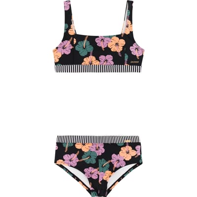 Protest PRTJenine JR - Bikini set Meisjes - Normale pasvorm - Uitneembare vulling - Zwart