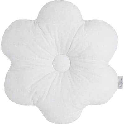 Baby's Only Sierkussen babykamer bloem Calm - Wit - 45x40 cm - Inclusief kussenvulling