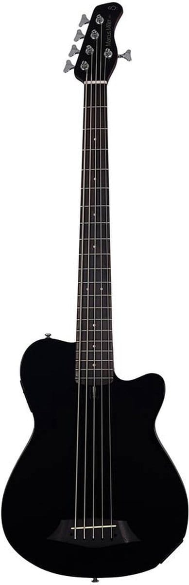 Sire Basses GB5 5/BK Mahonie + spar 5-snarige actieve basgitaar, zwart