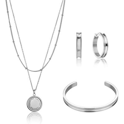 Ketting, armband en oorbellen set Isabella Ford Livia
