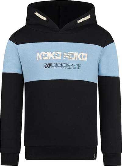 Koko Noko Hoody Black blue maat 104