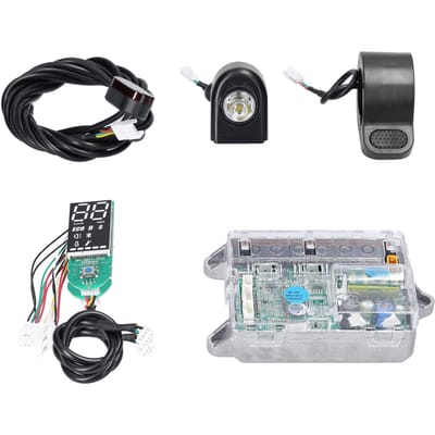 Moederbordcontroller voor elektrische scooters BT Digitaal display met accelerator Voor- en achterlicht Compatibel met M365/PRO elektrische scooters zwart