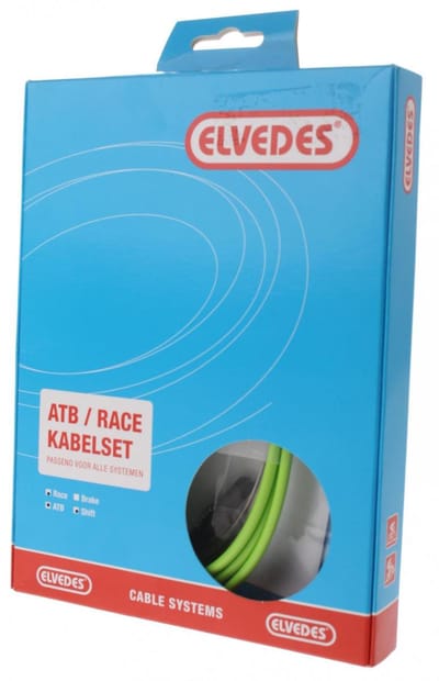 Elvedes Versnellingskabel Set Universeel 2010014 Groen