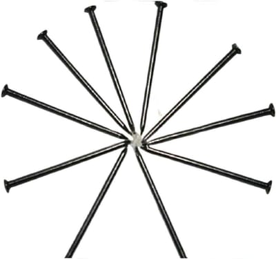 Houtnagels - Extra dikke spijkers - Houtbewerking projecten - Corrosiebestendig materiaal - 50 mm lengte - Zilverkleurig