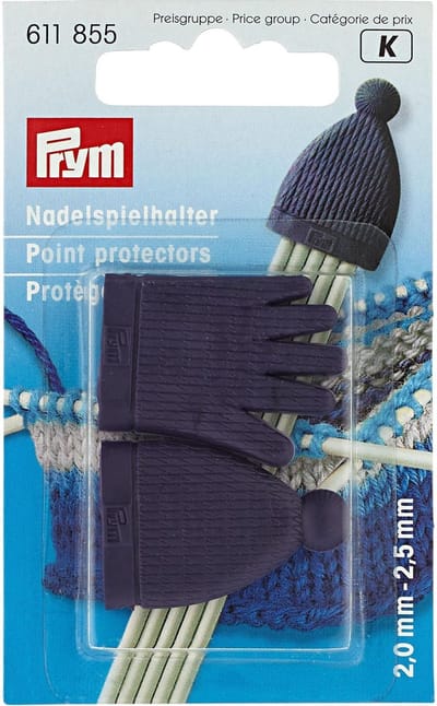 Puntenbeschermers 2,0 - 2,5 mm kunststof donkerpaars