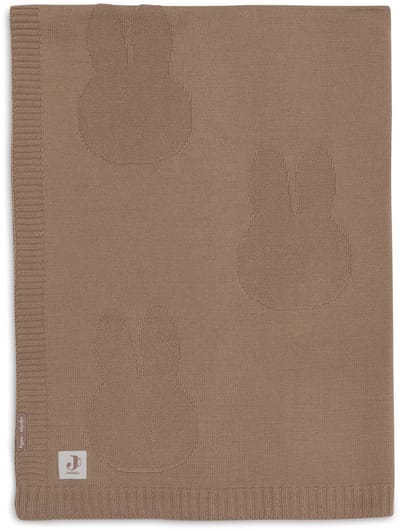 Jollein ledikantdeken Nijntje biscuit Light Sand Brown unisex